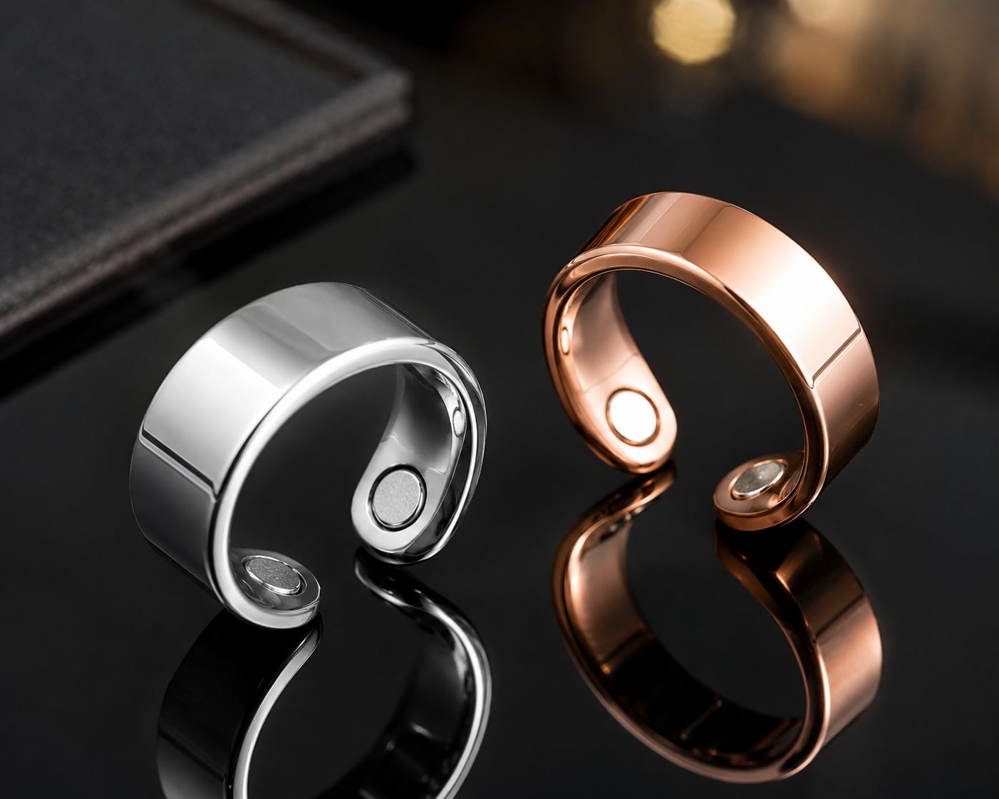 Magnetic Therapy Ring for Men & Women | Adjustable Wellness Ring - 3PCS